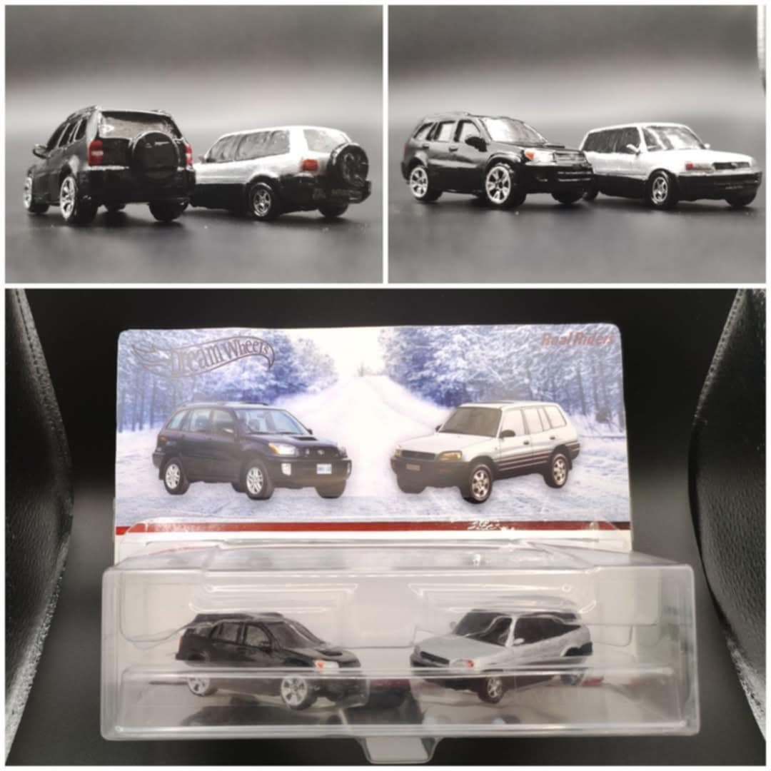 Ensemble de 2 hotwheels personnalisées